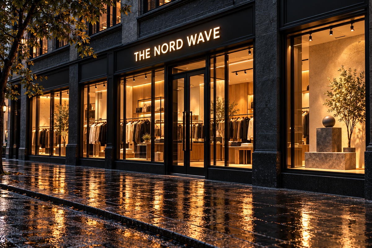 The Nord Wave architectural brand concept