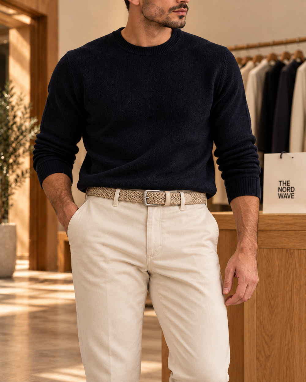 The Nord Wave editorial concept: Belts · look 4