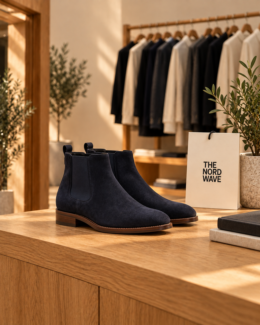 The Nord Wave editorial concept: Boots · look 5