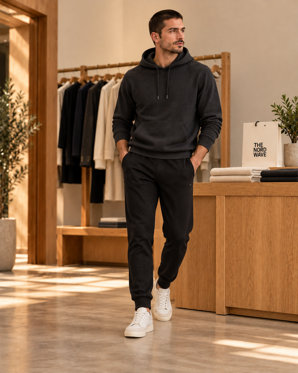 The Nord Wave editorial concept: Hoodies & Sweatshirts · look 1