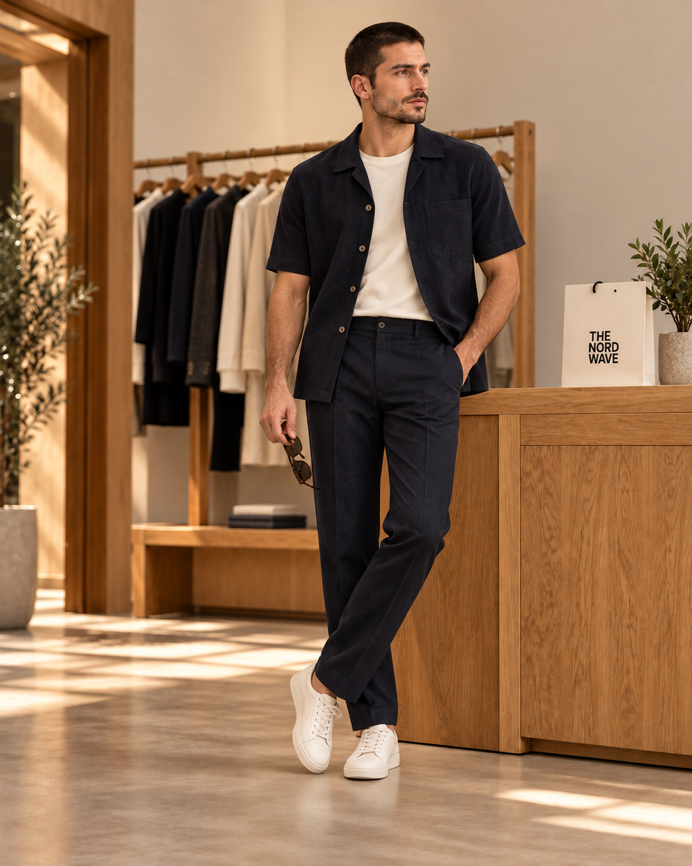 The Nord Wave editorial concept: Matching Sets · look 1