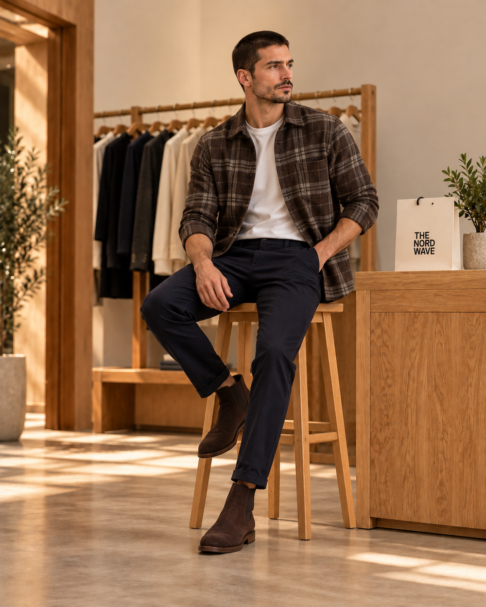 The Nord Wave editorial concept: Shirts · look 3