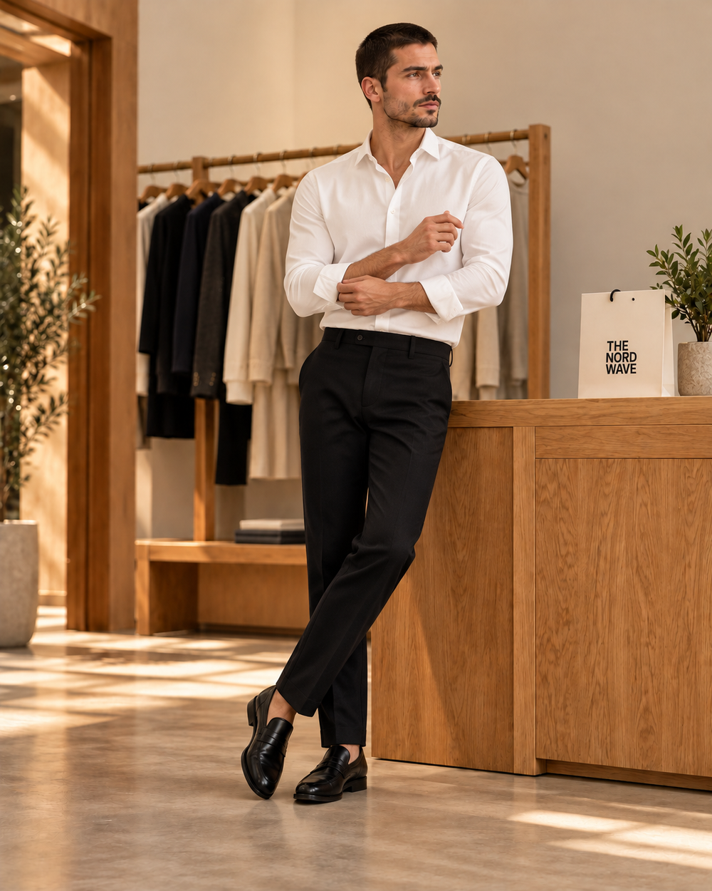The Nord Wave editorial concept: Shirts · look 4
