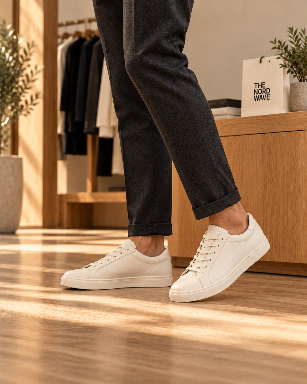 The Nord Wave editorial concept: Sneakers & Casual Shoes · look 1