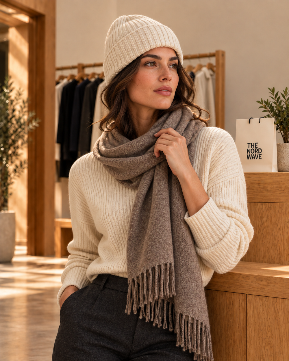 The Nord Wave editorial concept: Accessories · look 1