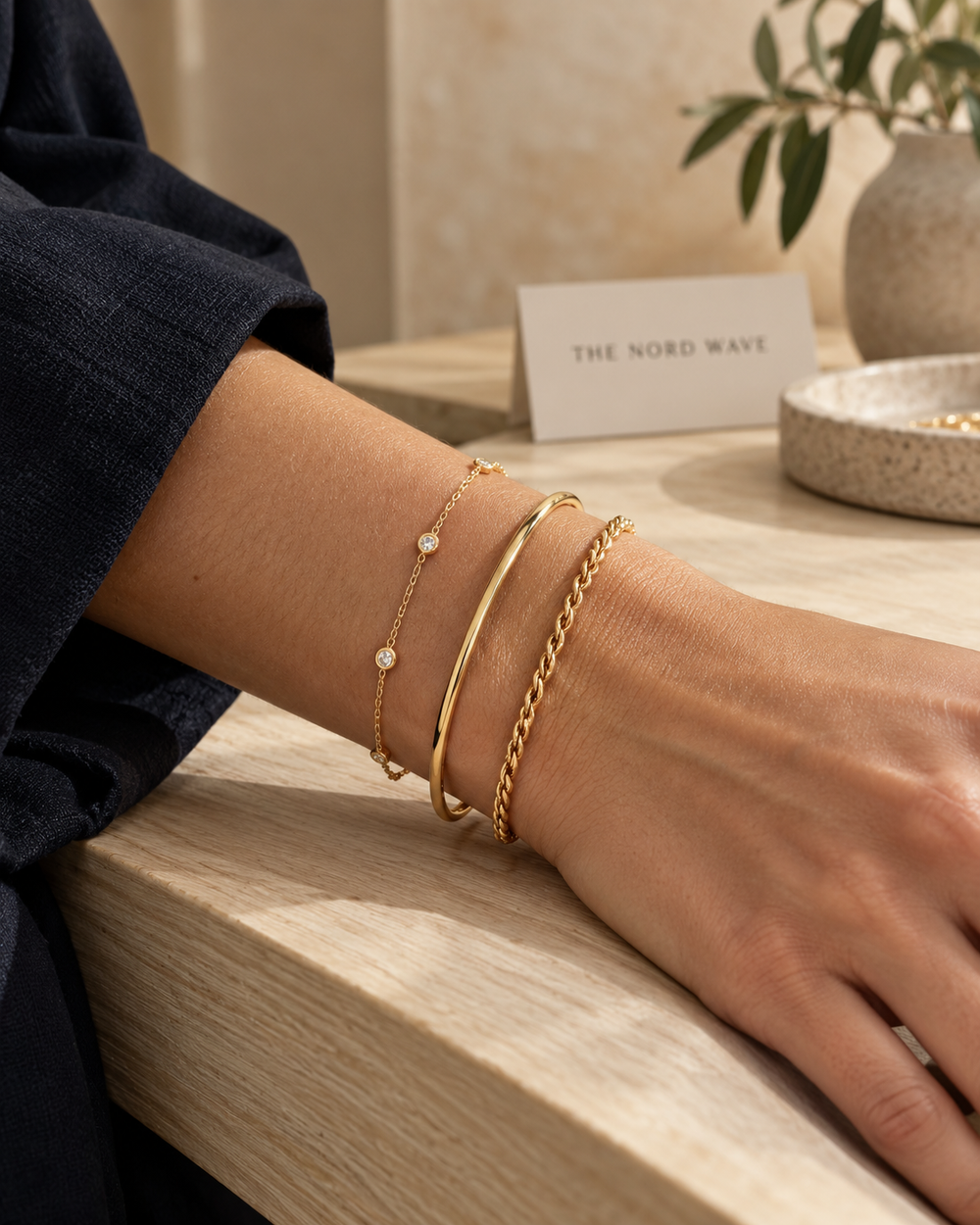 The Nord Wave editorial concept: Jewelry · look 3