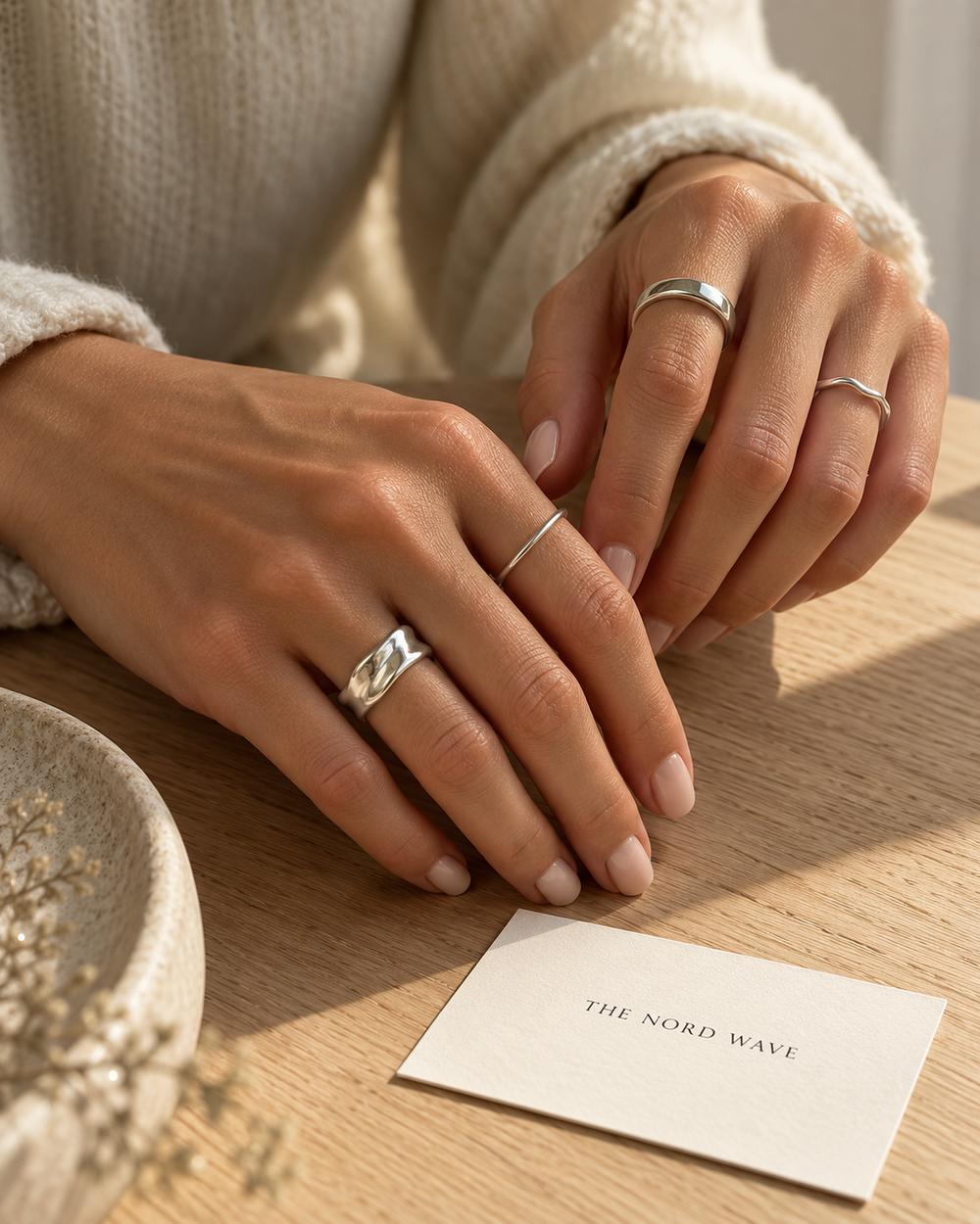The Nord Wave editorial concept: Jewelry · look 5