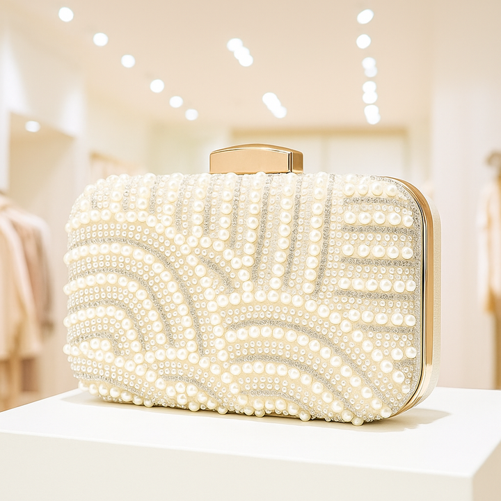 Nord Crystal Pearl Clutch