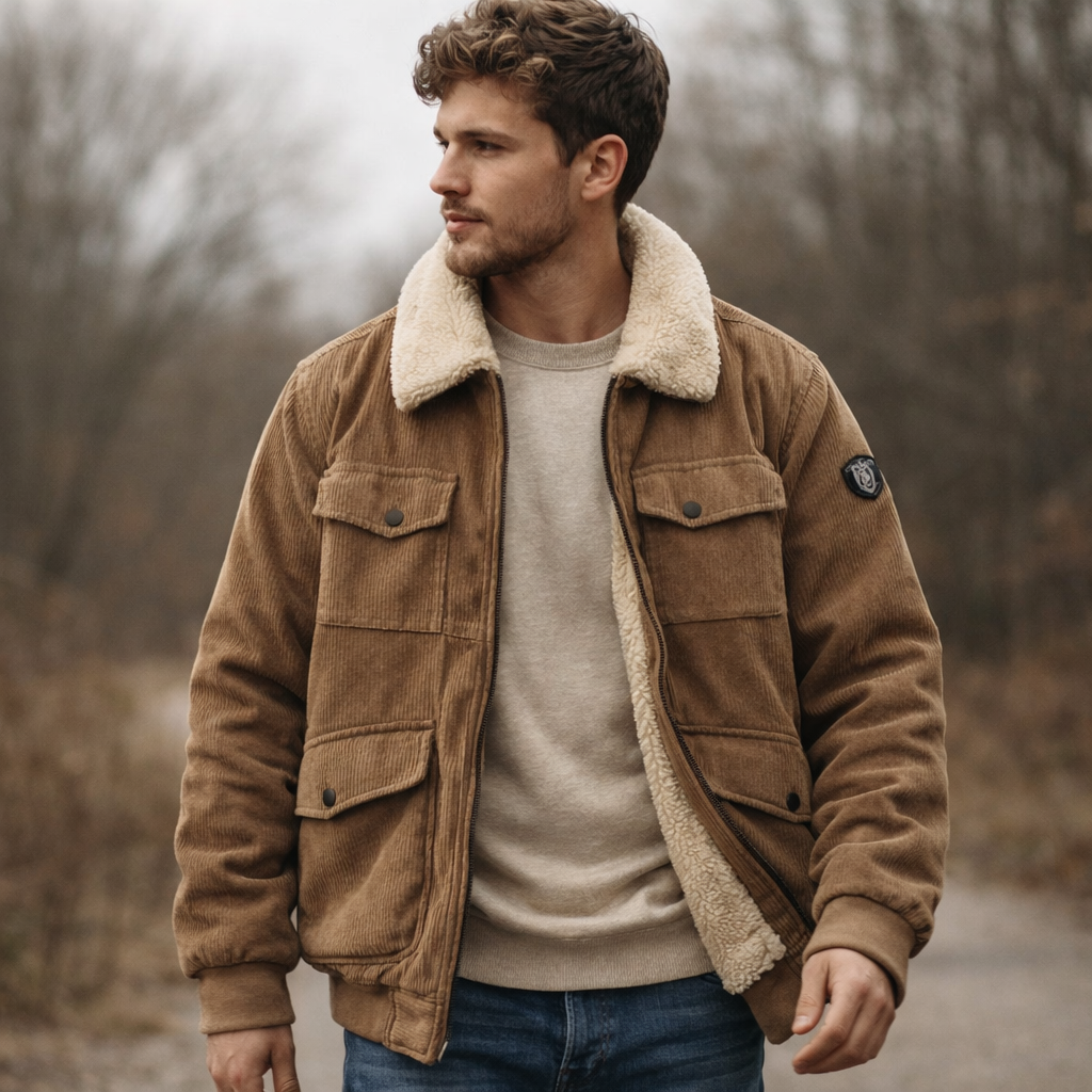 Northway Sherpa Corduroy Jacke