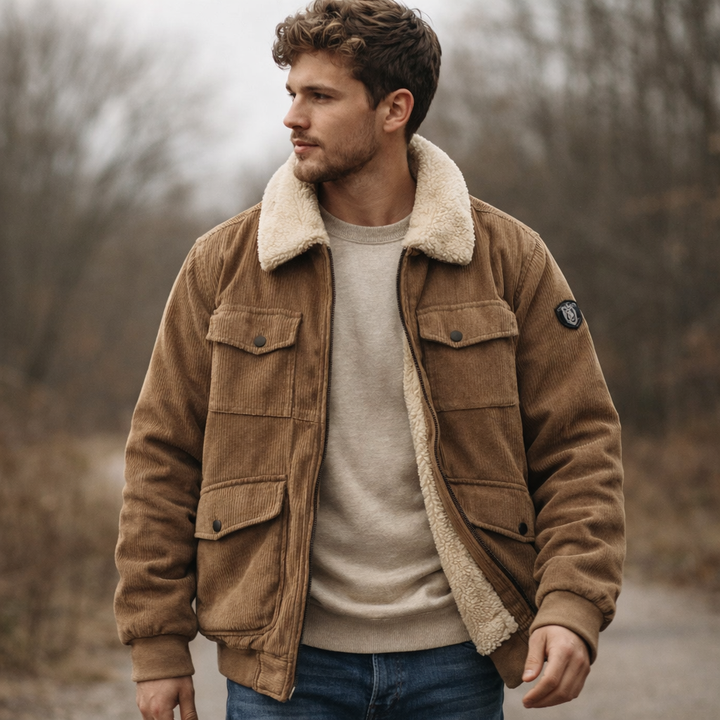Northway Sherpa Corduroy Jacke