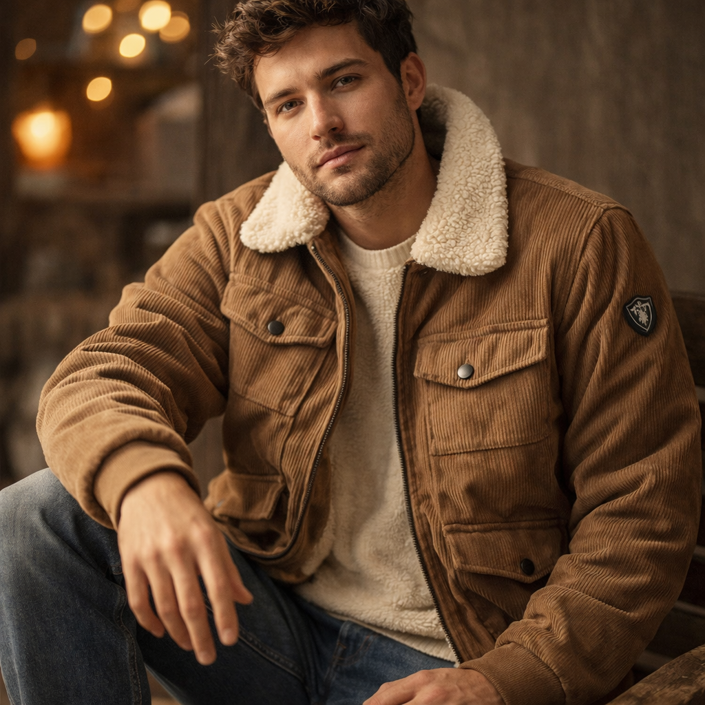 Northway Sherpa Corduroy Jacke