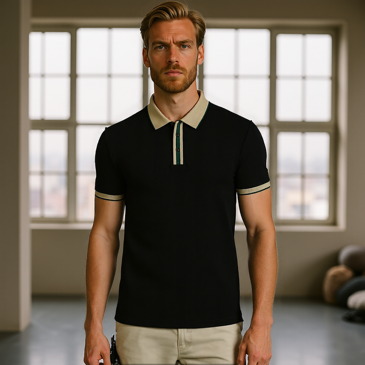 Nord Giovanni Stripe Polo