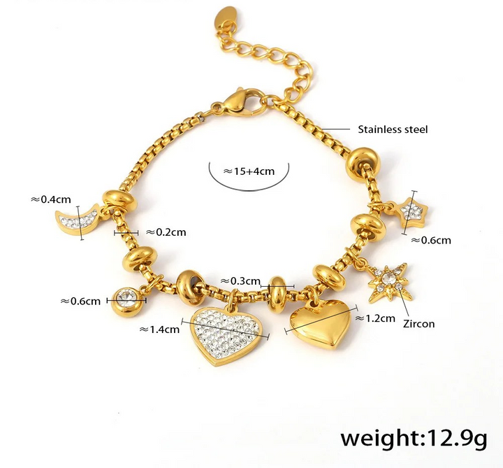 Nord Celestia Charm Bracelet