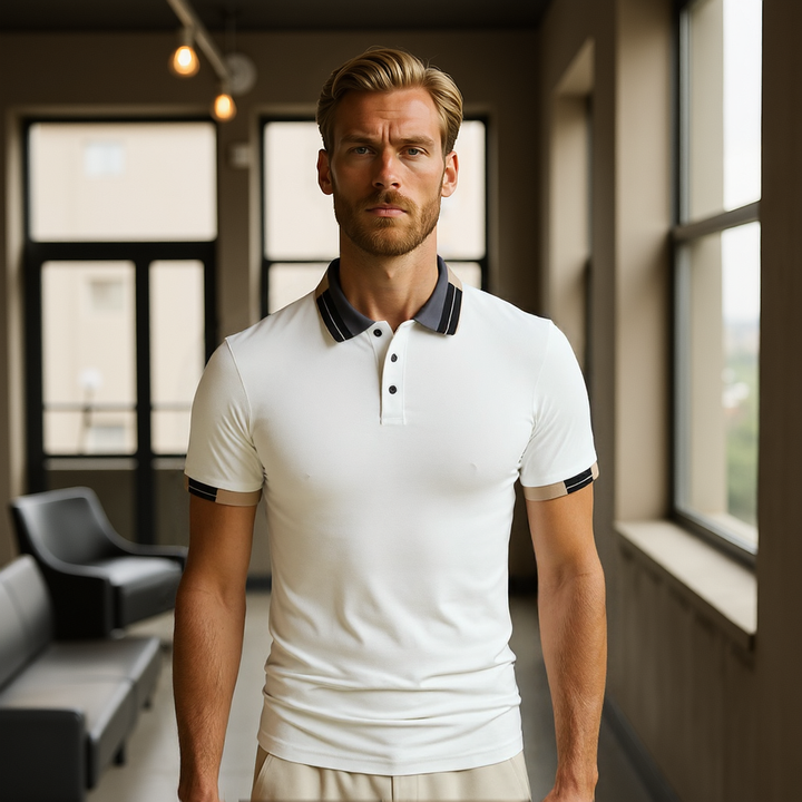 Nord Lorenzo Contrast Polo