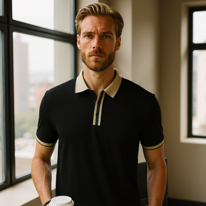 Nord Giovanni Stripe Polo