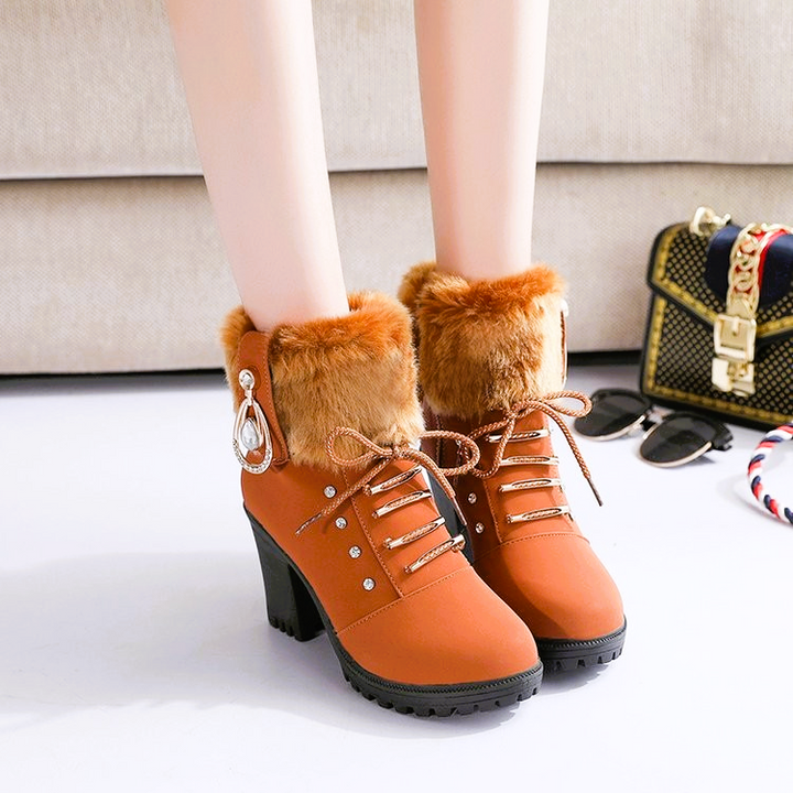 Nord Arden Faux-Fur Winter Heel Boots