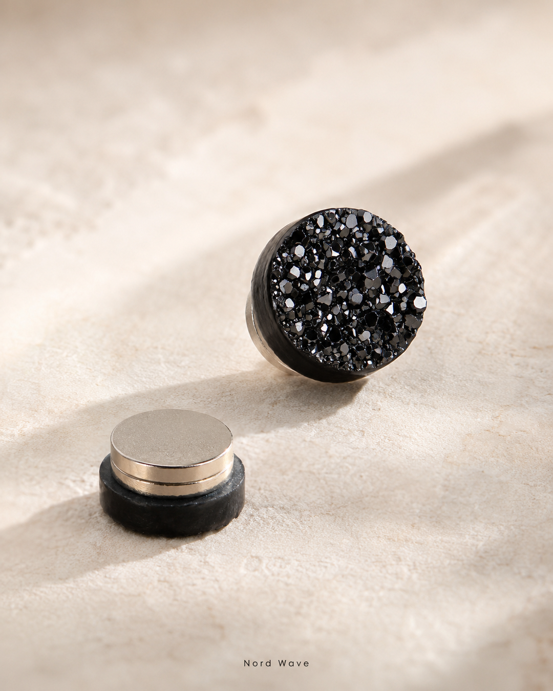 Nord Druzy Magnetic Earring — Pair