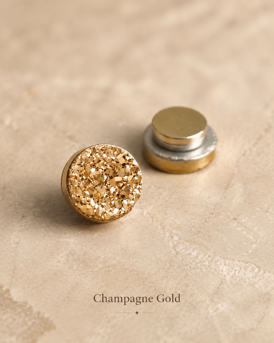Nord Druzy Magnetic Earring — Pair