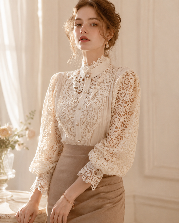Nord Lace Bloom Blouse