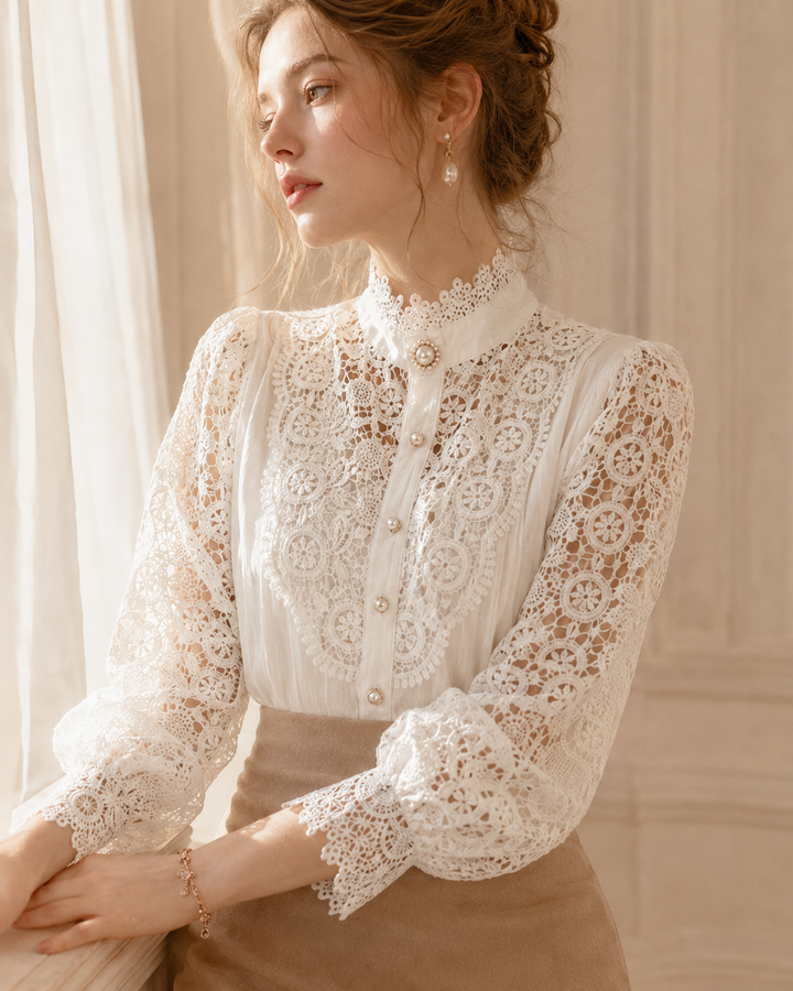 Nord Lace Bloom Blouse