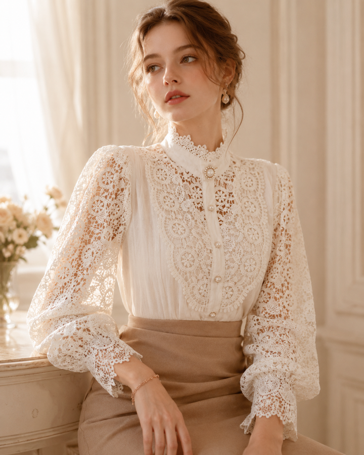 Nord Lace Bloom Blouse