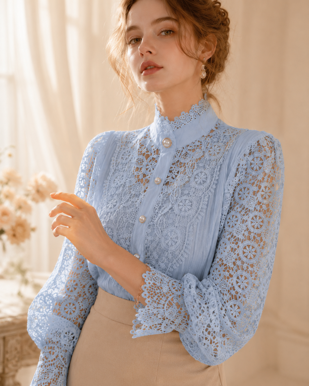 Nord Lace Bloom Blouse