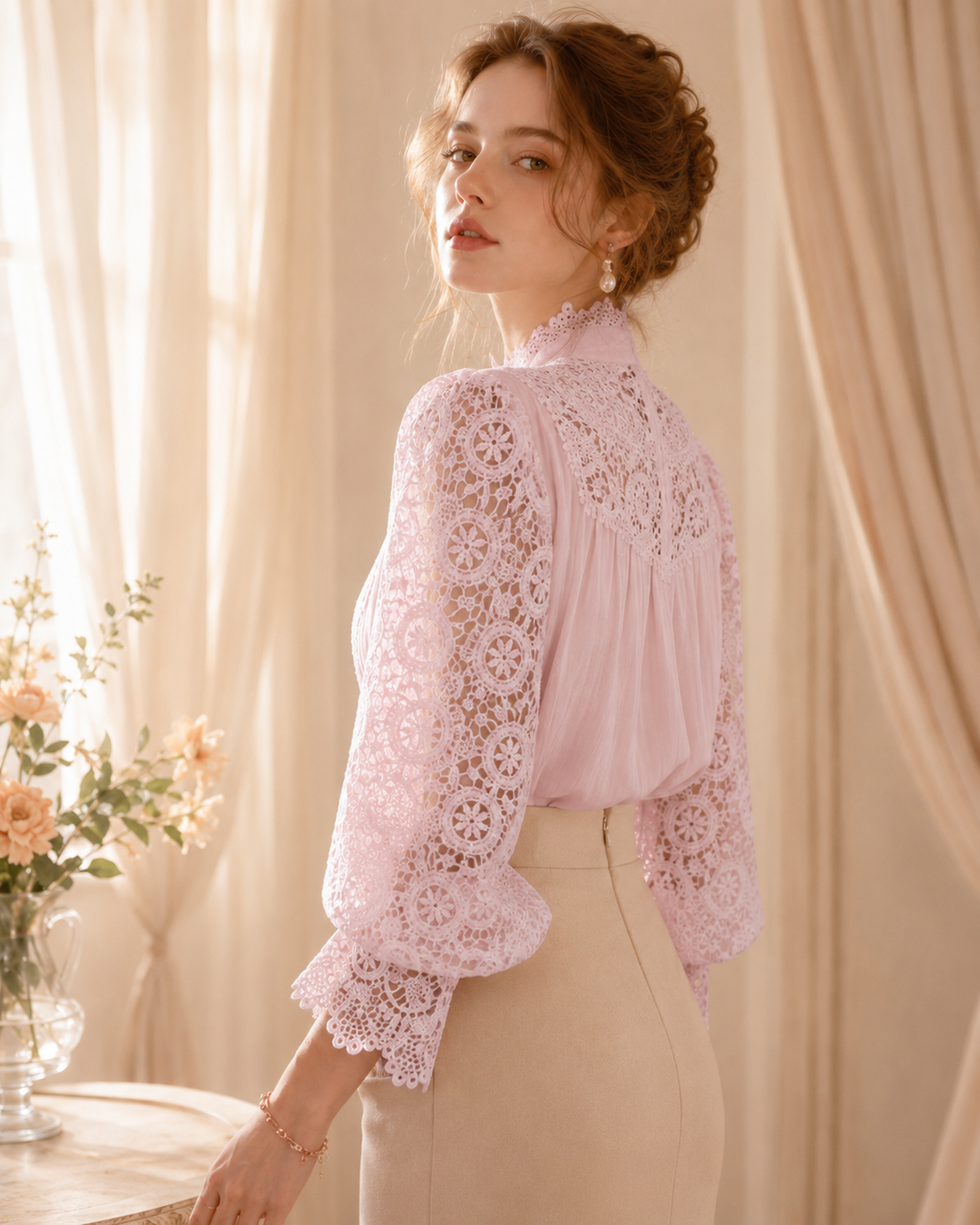 Nord Lace Bloom Blouse