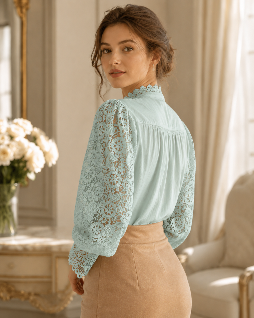 Nord Lace Bloom Blouse