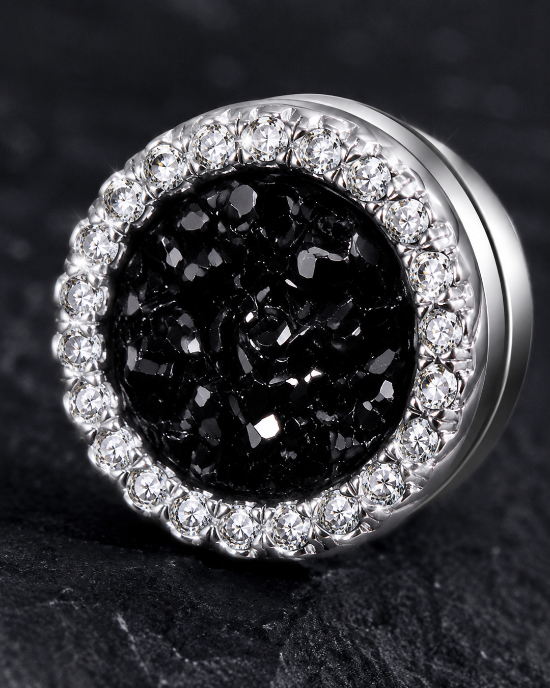 Nord Crystal Halo Magnetic Earrings