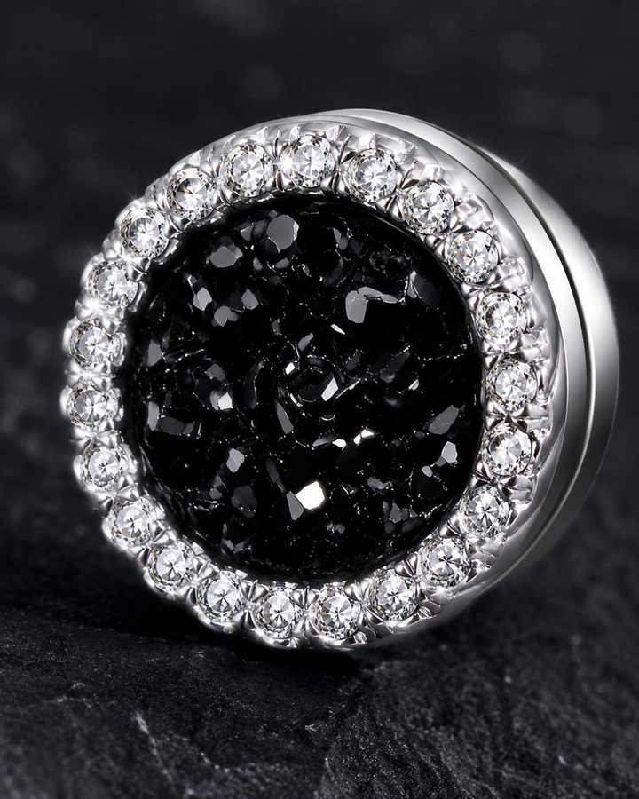Nord Crystal Halo Magnetic Earrings
