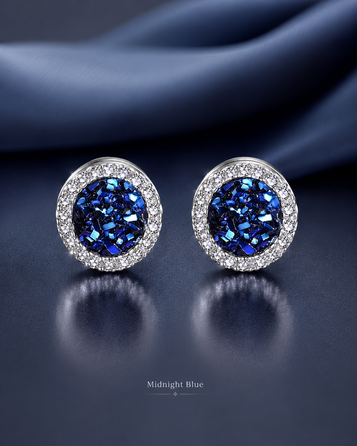 Nord Crystal Halo Magnetic Earrings