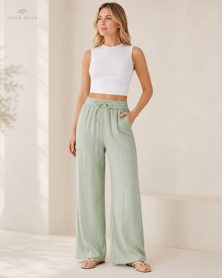 Nord Linen Wide-Leg Pant