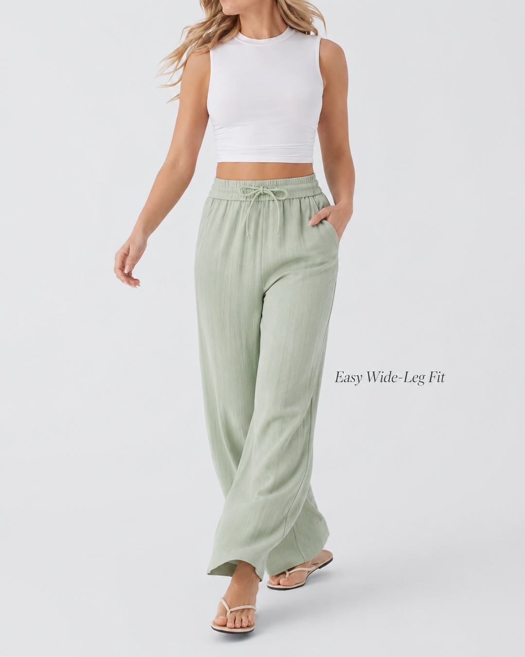 Nord Linen Wide-Leg Pant