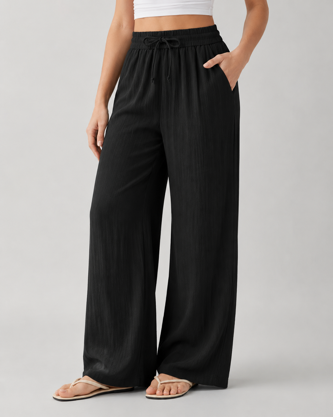 Nord Linen Wide-Leg Pant