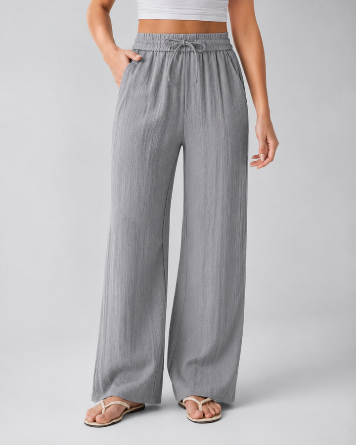 Nord Linen Wide-Leg Pant