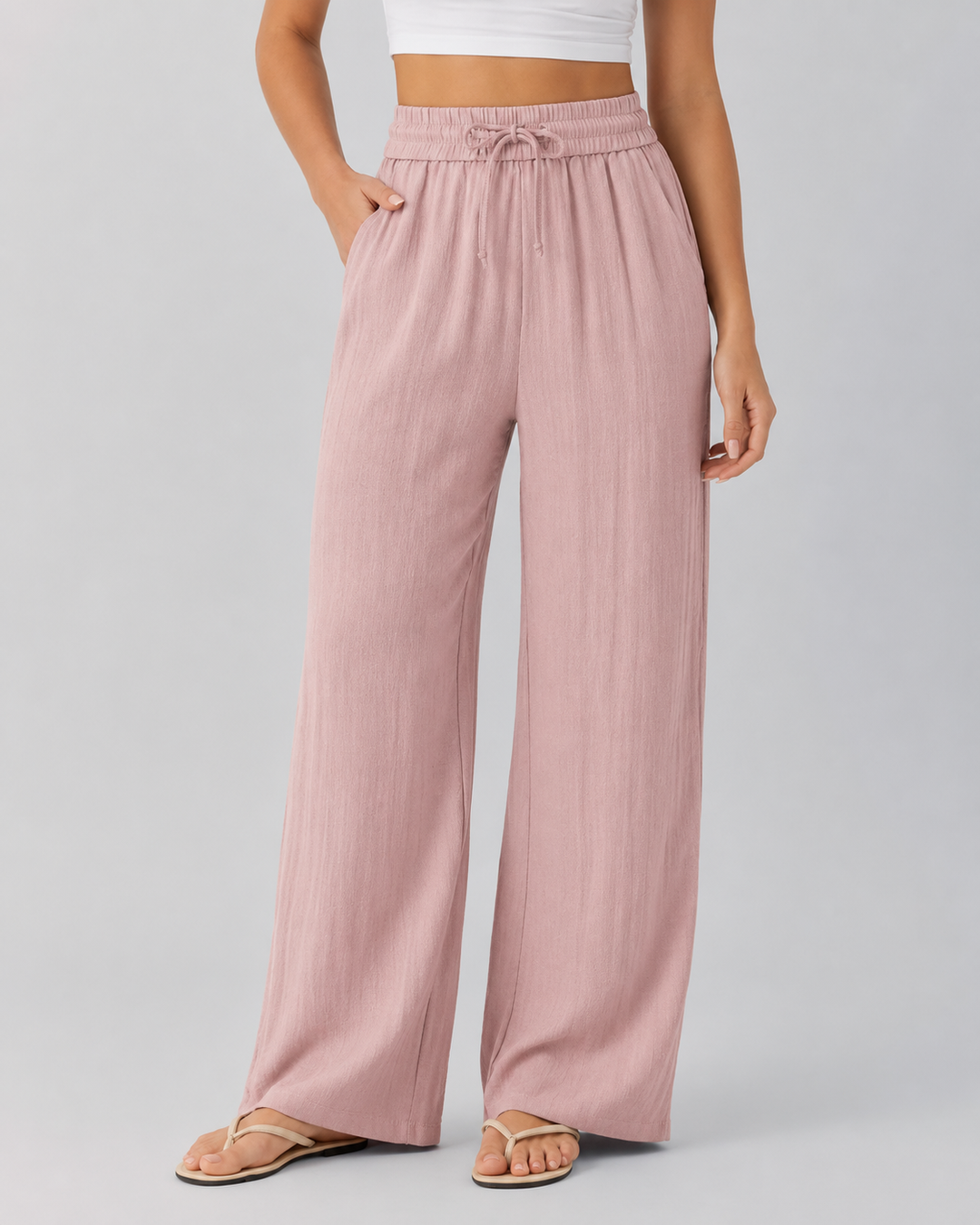 Nord Linen Wide-Leg Pant