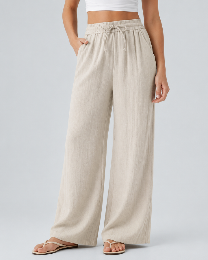 Nord Linen Wide-Leg Pant