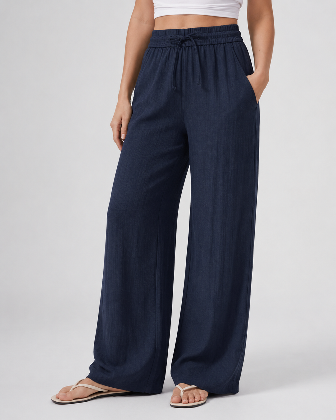 Nord Linen Wide-Leg Pant