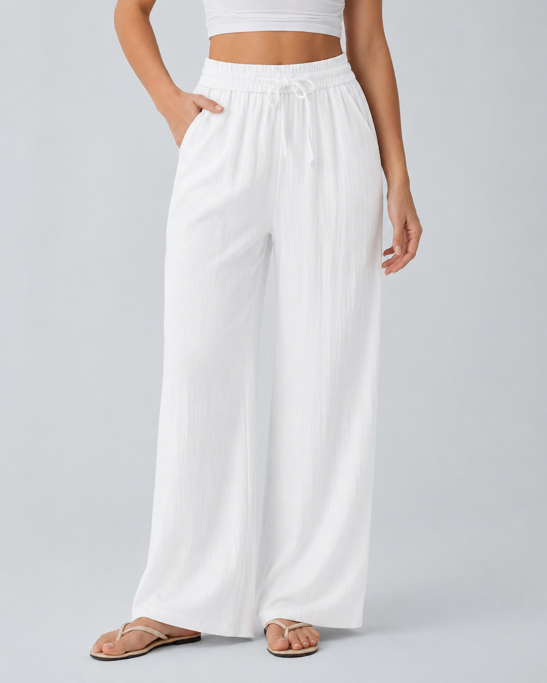 Nord Linen Wide-Leg Pant