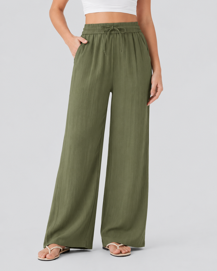 Nord Linen Wide-Leg Pant