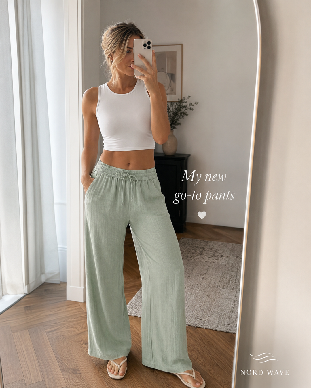 Nord Linen Wide-Leg Pant