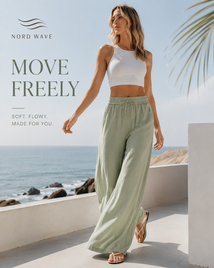 Nord Linen Wide-Leg Pant