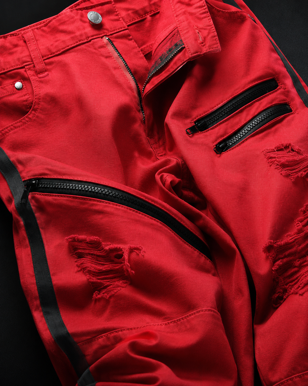 Nord Moto Stripe Jeans