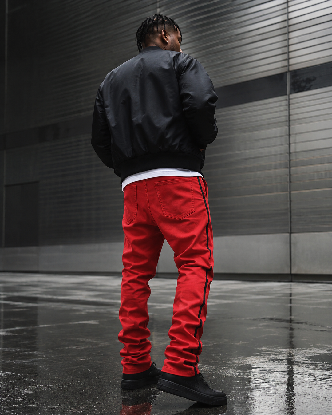 Nord Moto Stripe Jeans