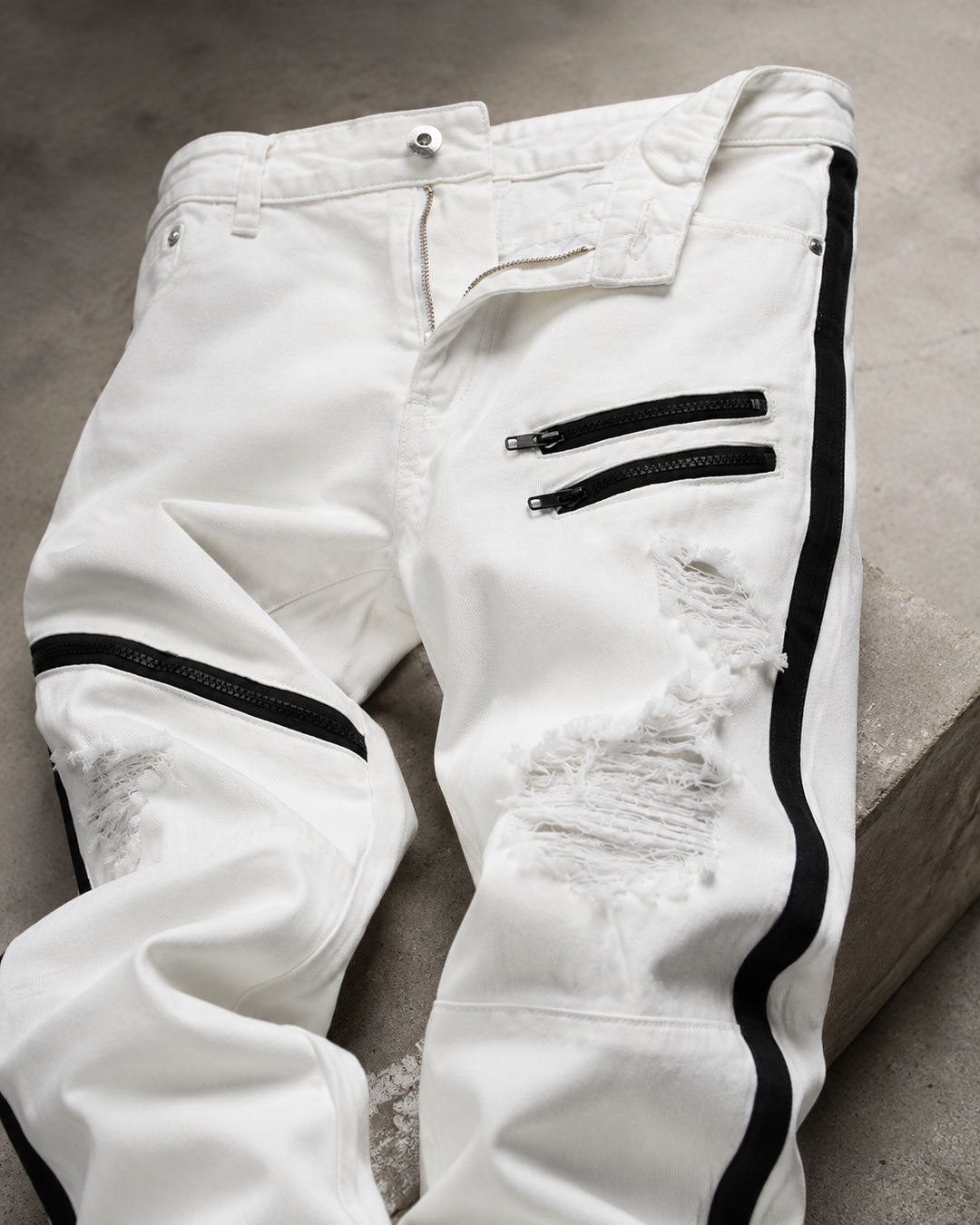 Nord Moto Stripe Jeans