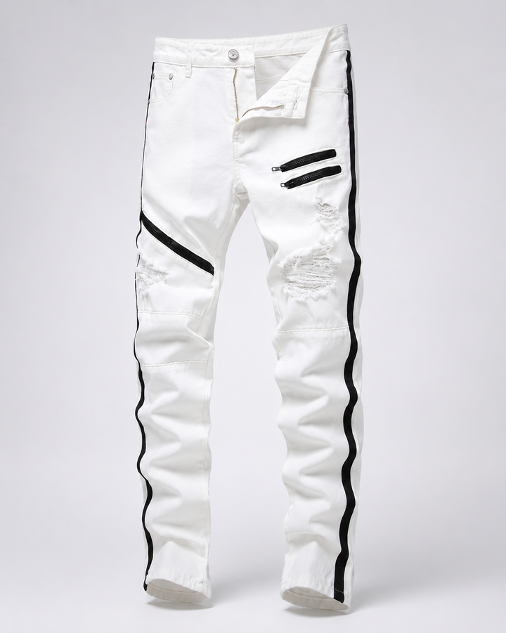 Nord Moto Stripe Jeans
