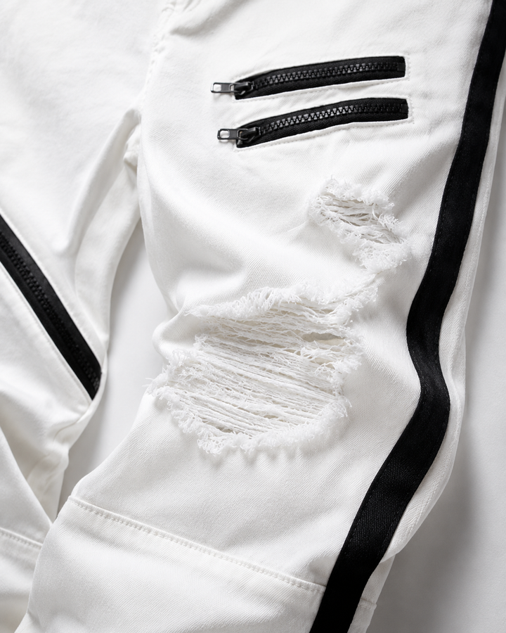 Nord Moto Stripe Jeans