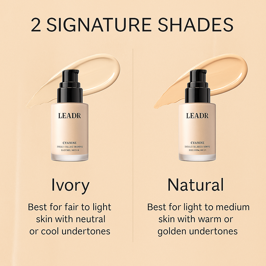 LEADR CYANI:NE — 12H Adaptive Color Nourishing Foundation