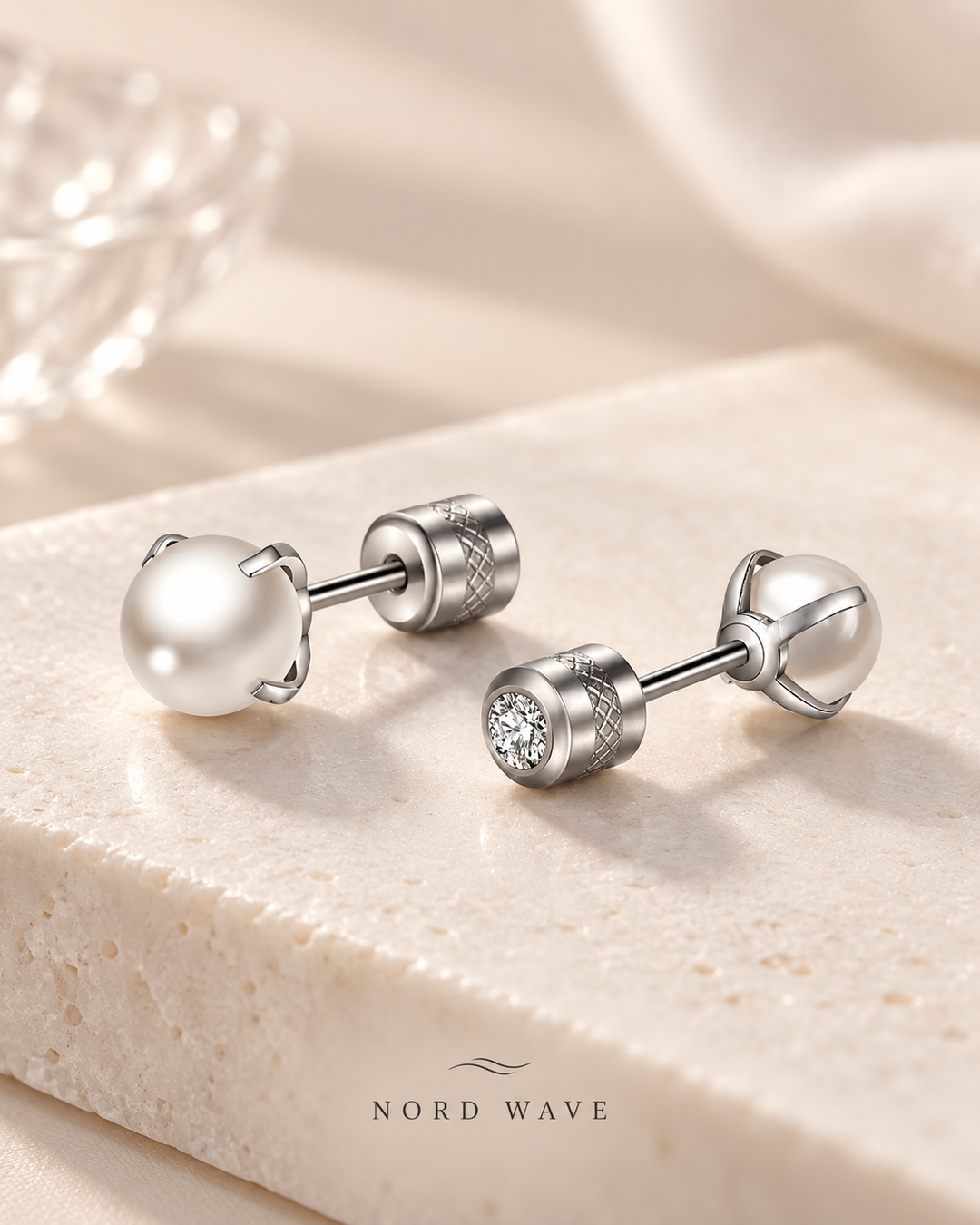 Nord Pearl Duo Studs