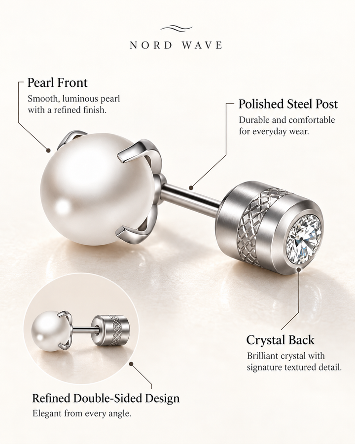 Nord Pearl Duo Studs